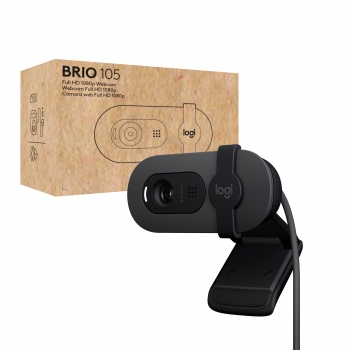 Logitech HD-Webcam BRIO 105 f. business graphite