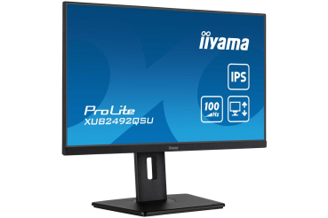 Preview: IIYAMA 60,5cm (23,8) XUB2492QSU-B1 16:9 HDMI+DP+USB Lift retail