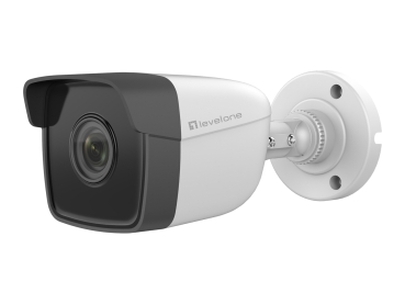 LevelOne IPCam     Bullet Fix Out 2MP/H.265/IR/  7W/PoE/IP67