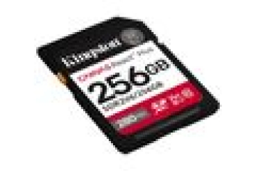 Preview: SD Card 256GB Kingston SDXC React+ 280R/150W Reader retail