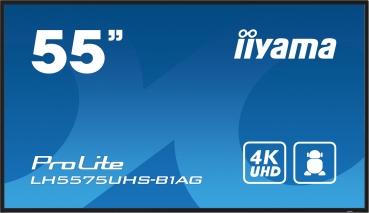 IIYAMA 139.0cm(55) LH5575UHS-B1AG 16:9 3xHDMI+DP+2xUSB IPS retail (Speditionsversand)