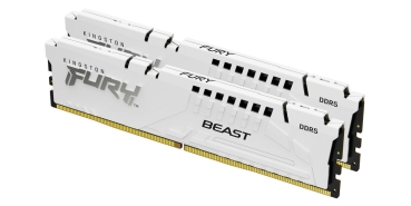 DDR5  32GB PC 6000 CL30 Kingston KIT (2x16GB) FURY Beast Whi retail