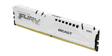 Preview: DDR5  32GB PC 6000 CL30 Kingston KIT (2x16GB) FURY Beast Whi retail