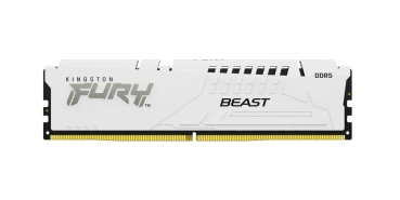 Preview: DDR5  32GB PC 6000 CL30 Kingston KIT (2x16GB) FURY Beast Whi retail