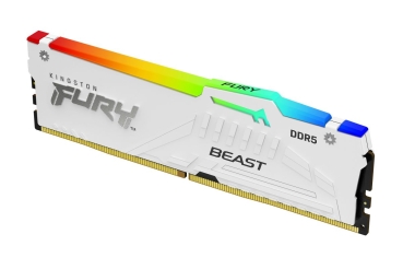 Preview: DDR5 32GB PC 6000 CL30 Kingston KIT (2x16GB) FURY Beast RGB retail