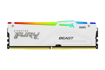 Preview: DDR5 32GB PC 6000 CL30 Kingston KIT (2x16GB) FURY Beast RGB retail