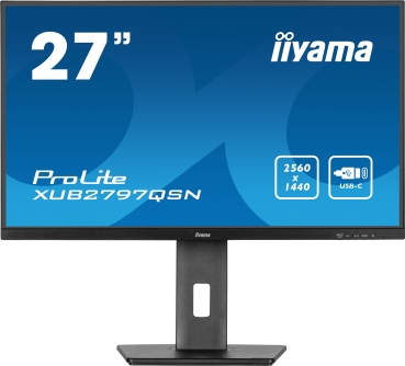 IIYAMA 68.5cm (27)   XUB2797QSN-B1 16:9  HDMI+DP+USB-C IPS retail