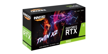 Preview: INNO3D RTX3050 Twin X2             6GB GDDR6 HDMI DVI DP
