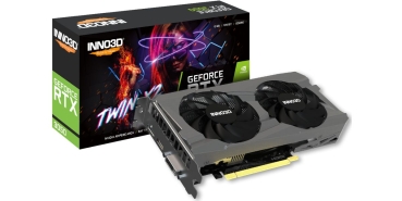 Preview: INNO3D RTX3050 Twin X2             6GB GDDR6 HDMI DVI DP