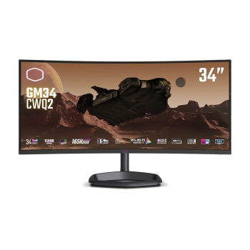 CoolerMaster 88,3cm (34) GM34-CWQ2-16:09 VA+DP+HDMI 180Hz