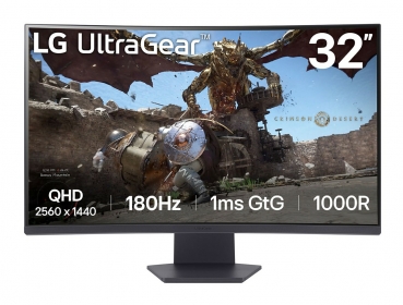 LG 32 32GS60QX-B UltraGear WQHD Curved HDMI DP 2560x1440