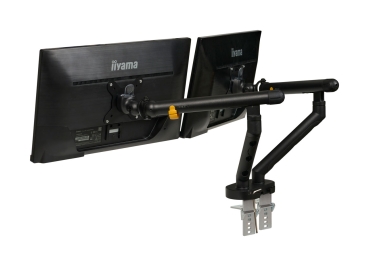 BakkerElkhuizen Monitorarm BE Flexible Dual schwarz retail