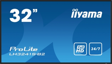 IIYAMA 80.0cm(31.5)   LH3241S-B2 16:9 3xHDMI+USB IPS schw. retail