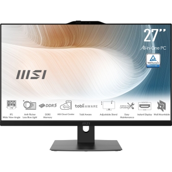 Preview: MSI Modern AM272P 1M-836DE 27 i5-120U 8GB 512GB black W11P