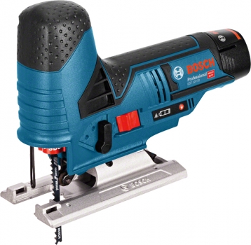 Bosch Akku-Stichsäge GST 12V-70 + L-Boxx 2x3Ah/12V