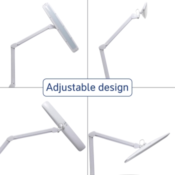 MAUL LED Arbeitsplatzleuchte Explore dimmbar weiß