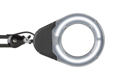 MAUL LED Lupenleuchte Viso mit Standfuß schwarz