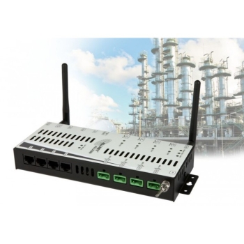 Preview: ALLNET MSR Zentrale ALL3500 inkl. 4 Sensor Ports & WLAN für IP Gebäude Automation