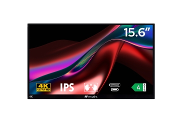 Verbatim PMT-15 4K Portable Touchscreen Monitor 15.6 4K UHD