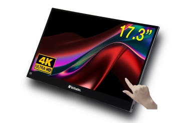 Verbatim PMT-17 4K Portable Touchscreen Monitor 17.3 4K UHD