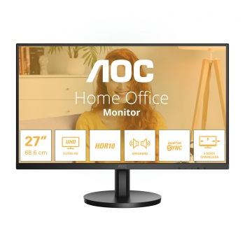 AOC 68,6cm (27)  U27B3A    16:09 2xHDMI+DP IPS black Spk.