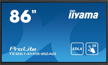 IIYAMA 217.4cm(86) TE8614MIS-B2AG 16:9 M-Touch 4xHDMI+USB-C (Speditionsversand)