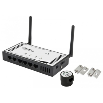 Preview: ALLNET MSR Powermeter Zentrale ALL3692 inkl. 4 D0 & 2 S0 (opt.) & Induktion & 2 Sensor Ports für IP Gebäude Automation