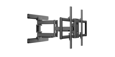 Preview: Equip Wandhalterung 43-100/1TFT V.bewegl.2Gelenke  60Kg sw retail