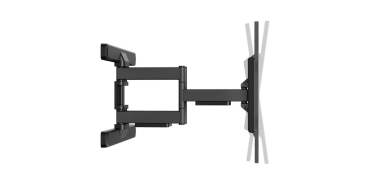 Preview: Equip Wandhalterung 43-100/1TFT V.bewegl.2Gelenke  60Kg sw retail