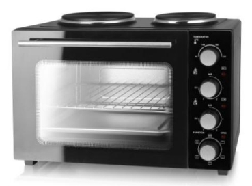 Emerio Ofen mit 2 Kochplatten