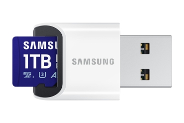 Preview: SD MicroSD Card   1TB Samsung SDXC PRO Plus (2024) Reader retail