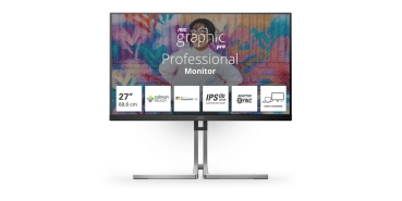 AOC 68,6cm (27)  Q27U3CV   16:09 HDMI+DP+USB-C IPS black