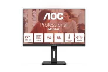 Preview: AOC 68,6cm (27) U27E3UF 16:09 2xHDMI+DP+USB 4K Lift black