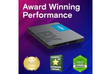 Preview: SSD    4TB Crucial 2,5 (6.3cm) BX500 SATAIII 3D 7mm intern retail