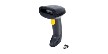 Equip 2D-Barcodescanner Laser Wireless/2.4GHz+BT+Hlt schwarz