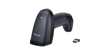 Preview: Equip 2D-Barcodescanner Laser Wireless/2.4GHz+BT+Hlt schwarz