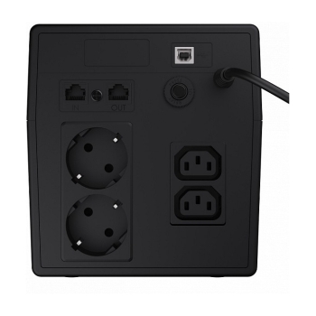 Preview: Green Cell 1000VA 600W Überspannungsschutz 230V Schwarz