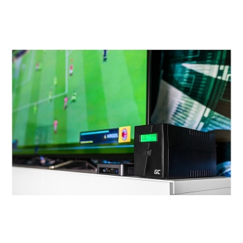 Preview: Green Cell 1000VA 600W Überspannungsschutz 230V Schwarz