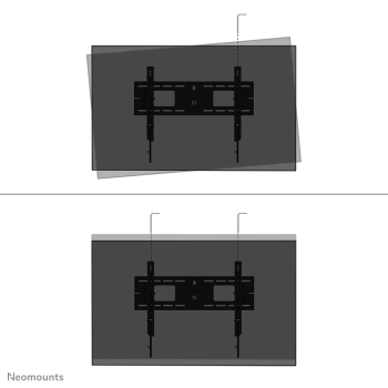 Neomounts WAH 42-86  1TFT 1Gelenk schw.  Max.125KG