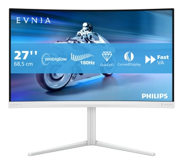 Philips 68,5cm (27,0) 27M2C5501 16:09 2xHDMI+DP Curved wh.