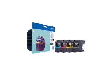 Preview: Patrone Brother LC-123VALBP Multipack mit Security-Tag