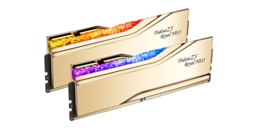 Preview: DDR5 32GB PC 6400 CL30 G.Skill KIT (2x16GB) TR5NG Royal GOLD