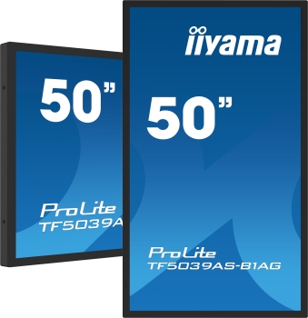 IIYAMA 125.7cm(49,5) TF5039AS-B1AG 16:9 M-Touch 2xHDMI+DP