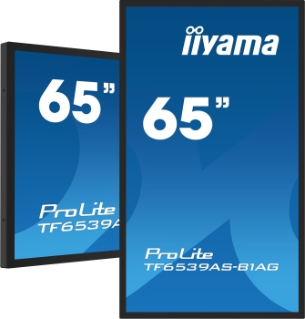 IIYAMA 163,9cm(64,5) TF6539AS-B1AG 16:9 M-Touch 2xHDMI+DP (Speditionsversand)