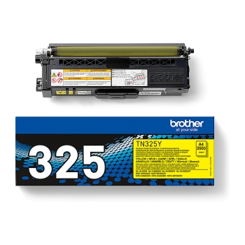 Preview: Brother Toner TN-325Y Gelb bis zu 3.500 Seiten nach ISO 19798