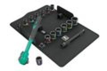 Wera 8100 SB 12 Zyklop Comfort Knarrensatz, 3/8, metrisch