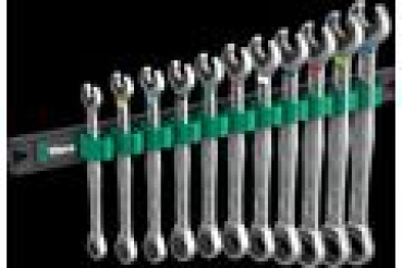 Preview: Wera 9630 Magnetleiste 6000 Joker 1 Maul-Ringratschen-Satz
