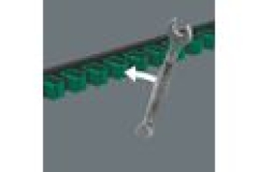 Preview: Wera 9640 Magnetleiste 6003 Joker 1 Ringmaulschl�ssel-Satz