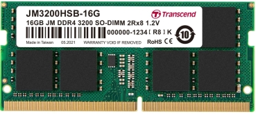 SO DDR4 16GB PC 3200 CL22 Transcend JetRam, JM3200HSB-16G