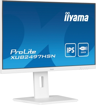 IIYAMA 60,5cm (23,8) XUB2497HSN-W2  16:9 HDMI+DP+USB-C Lift